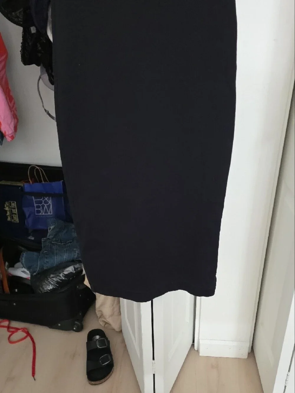kate spade Black Maxi Dress with Short Sleeves